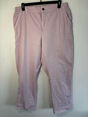 Old Navy OG Chino Light Pink Straight Leg Pants